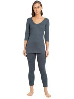 Jockey 2520 Women's Super Combed Cotton Rich Skinny Fit High Rise Thermal Leggings with Stay Warm Technology - Image 4