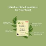 Vagad's Khadi Herbal Gramodaya Pure Natural Black Mehndi For Hair With Goodness of Neem For Longlasting Natural Hair Colour (Pack of 2x100g) - Image 2