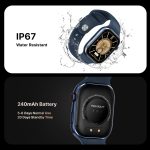 Fire-Boltt Brillia Smart Watch with 51.3mm (2.02 inch) AMOLED Display, Bluetooth Calling, SpO2, Heart Rate Monitoring, 120+ Sports Modes (Brillia, Blue) - Image 11