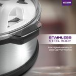 Milton Smart Instant Electric Egg Boiler | Automatic Cut Off | Egg Cooker & Steamer for Boiling Up to 7 Eggs | 3 Boiling Modes | 360 Watt | Stainless Steel Body & Heating Plate | - Image 6
