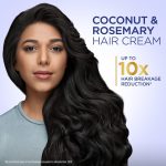 Parachute Advansed Coconut & Rosemary Hair Cream 210ml | Anti – HairFall | 10X Hair Breakage Reduction | 2X Smoother, Softer Hair | Leave-in Hair Cream | Pre Wash Hair Cream | For Men & Women - Image 2