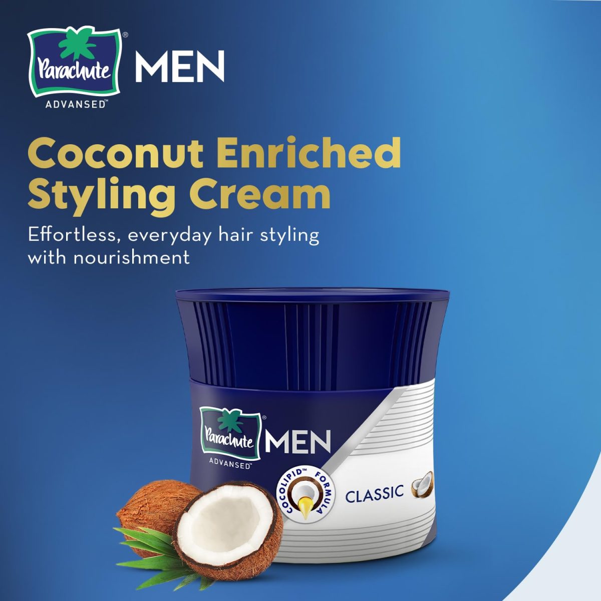 Parachute Advansed Men Hair Cream, Classic, 100 gm - Image 2