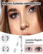3PCS Magnetic Eyelashes for Women, Magnetic Lashes, Reusable Magnetic Lashes Kit with Applicator, No Glue Needed, Easy to Wear and Remove, Includes Cross and Dense Styles for a Natural Look - Image 5