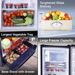 Godrej 215 L 3 Star Direct Cool Cool Lock Technology With Base Drawer Single Door Refrigerator (RD UNO 2153 PTDF AQ BL, Aqua Blue) - Image 5