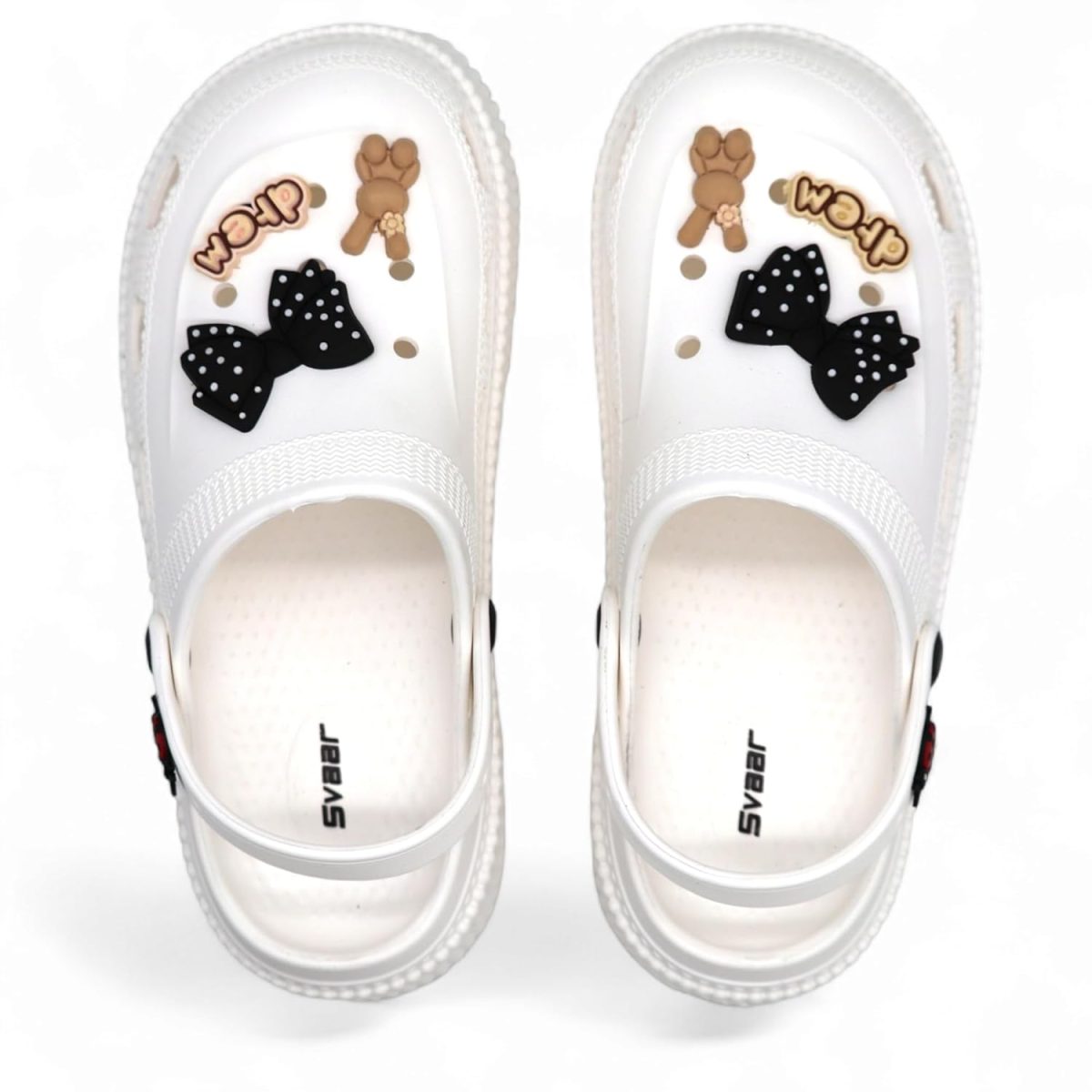 SVAAR Fashionable Comfortable Lightweight Platform Heels Clogs for Women's | Cushioned Footwear | Lightweight Slip-ons | Waterproof Sandals for Women - Image 7