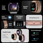 Fire-Boltt Ninja Call Pro Max Ultra Smart Watch 2.01 inch Display, Bluetooth Calling, 120+ Sports Modes, Health Suite, Voice Assistance (Silver SS) - Image 3