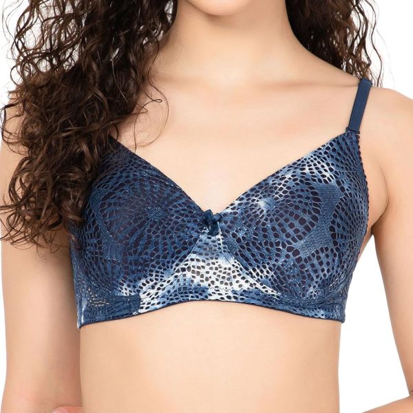 Clovia Women's Lace Padded Non-Wired Full Cup Multiway Bra
