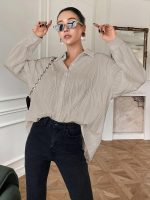 Leriya Fashion Oversized Shirt for Women | Shirt for Women Stylish Western | Long Shirt for Women - Image 3