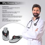 Ortho + Rest Doctor Orthopedic Slippers for Men | Anti-Skid Flip Flops with Acupressure Massage Footbed | Extra Soft and Comfortable Doctor-Recommended Chappal for Pain Relief - Image 4