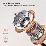 Portronics Mopcop Pro 2-in-1 Vacuum Cleaner & Air Blower, 10000Pa Powerful Suction, Handheld Cordless Design, Rechargeable Battery, Brushless DC Motor, Low Noise, for Car, Home, Appliances Cleaning - Image 4