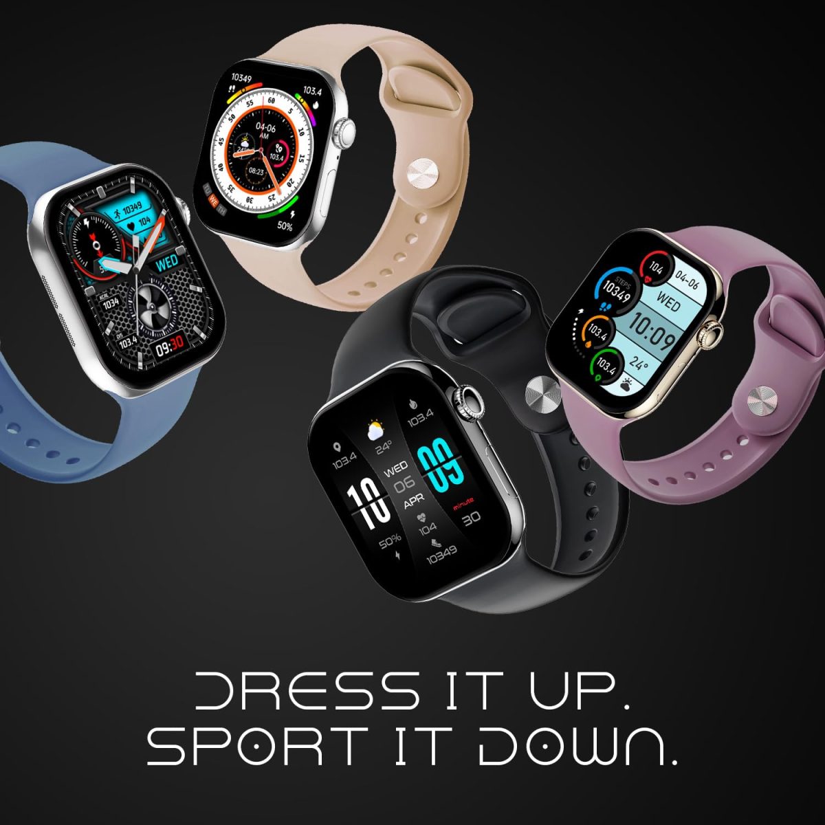 Fire-Boltt Ring X Smartwatch 2.01” Display with Always On Display, Bluetooth Calling, Wireless Charging, AI Voice Assistant, 100+ Sports Modes, Health Suite, 500+ Watchfaces (Pink S) - Image 12