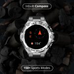 Fire-Boltt Assault Rugged Smartwatch – 1.5" HD Display, Bluetooth Calling, 600mAh Battery, Compass, Heart Rate & SpO2 Monitoring, 7-10 Days Battery Life, Heavy Metal Sports Design - Image 5