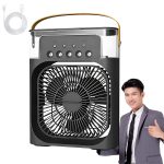 Enfogo (HOT DEAL 15 Years Warranty) Experience ultimate cooling versatility with the White Portable Air Conditioner Fanthis USB-powered mini AC a desk fan_M3_M78_Multicolor