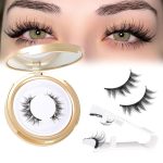 Magnetic Eyelashes, 3D Natural Look Magnetic Eyelashes for Women, Reusable Magnetic Eyelash Extension Kit with Applicator, Magnetic Lashes without Eyeliner, Wispy False Eyelashes No Glue Needed - Image 8