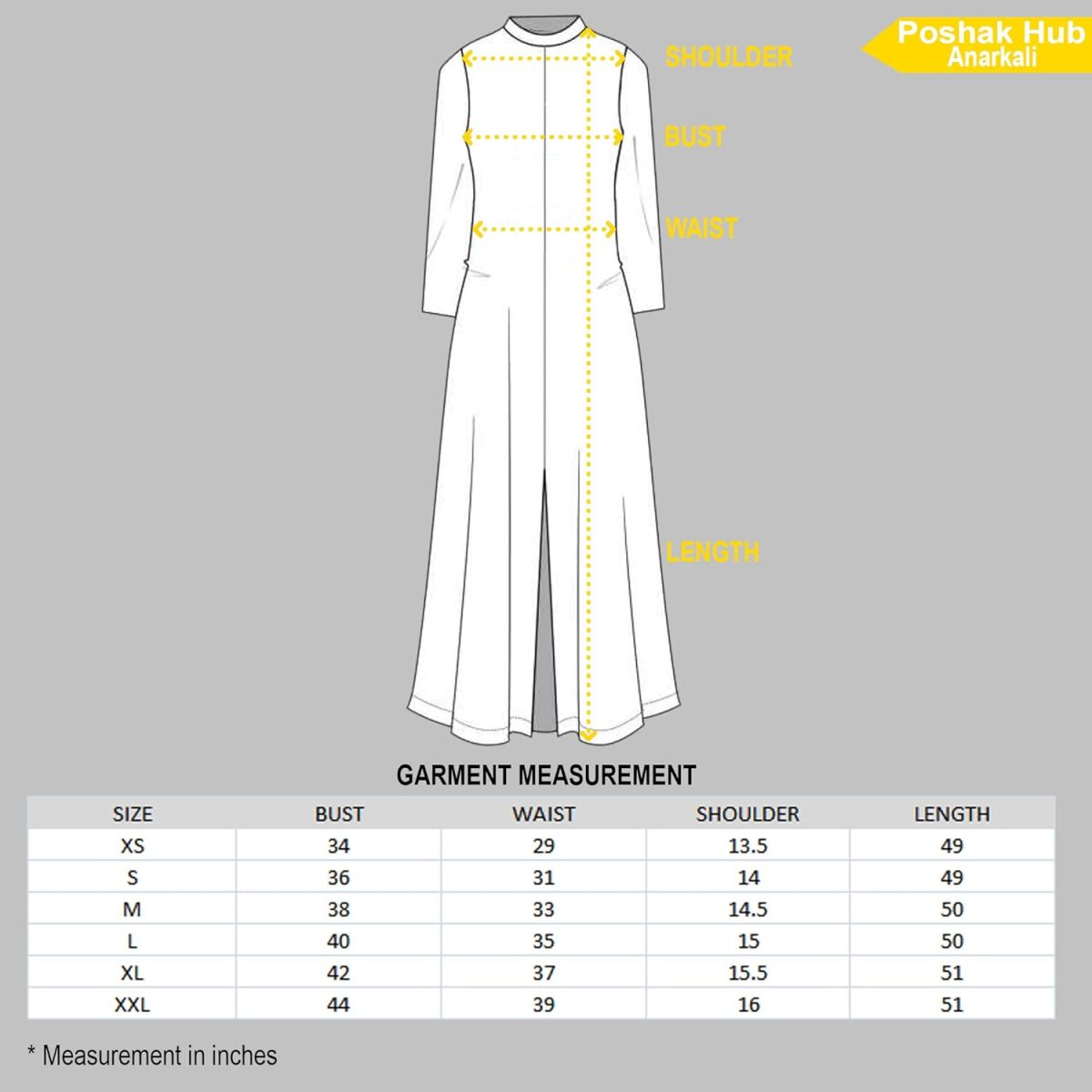 PH POSHAKHUB Women’s Printed Anarkali Kurta – Stylish Flared Ethnic Wear for Festive & Casual Occasions – Comfortable Fit, Soft Fabric, Elegant Design - Image 7