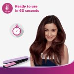 Philips Straightener with SilkProtect Technology. Straighten & Curl, Suitable for All Hair Types (Lavender)-BHS393/40 - Image 7
