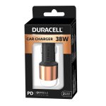 Duracell 38W Fast Car Charger Adapter with Dual Output. Quick Charge, Type C PD 20W & Qualcomm Certified 3.0 Compatible for iPhone, All Smartphones, Tablets & More (Copper & Black) - Image 7
