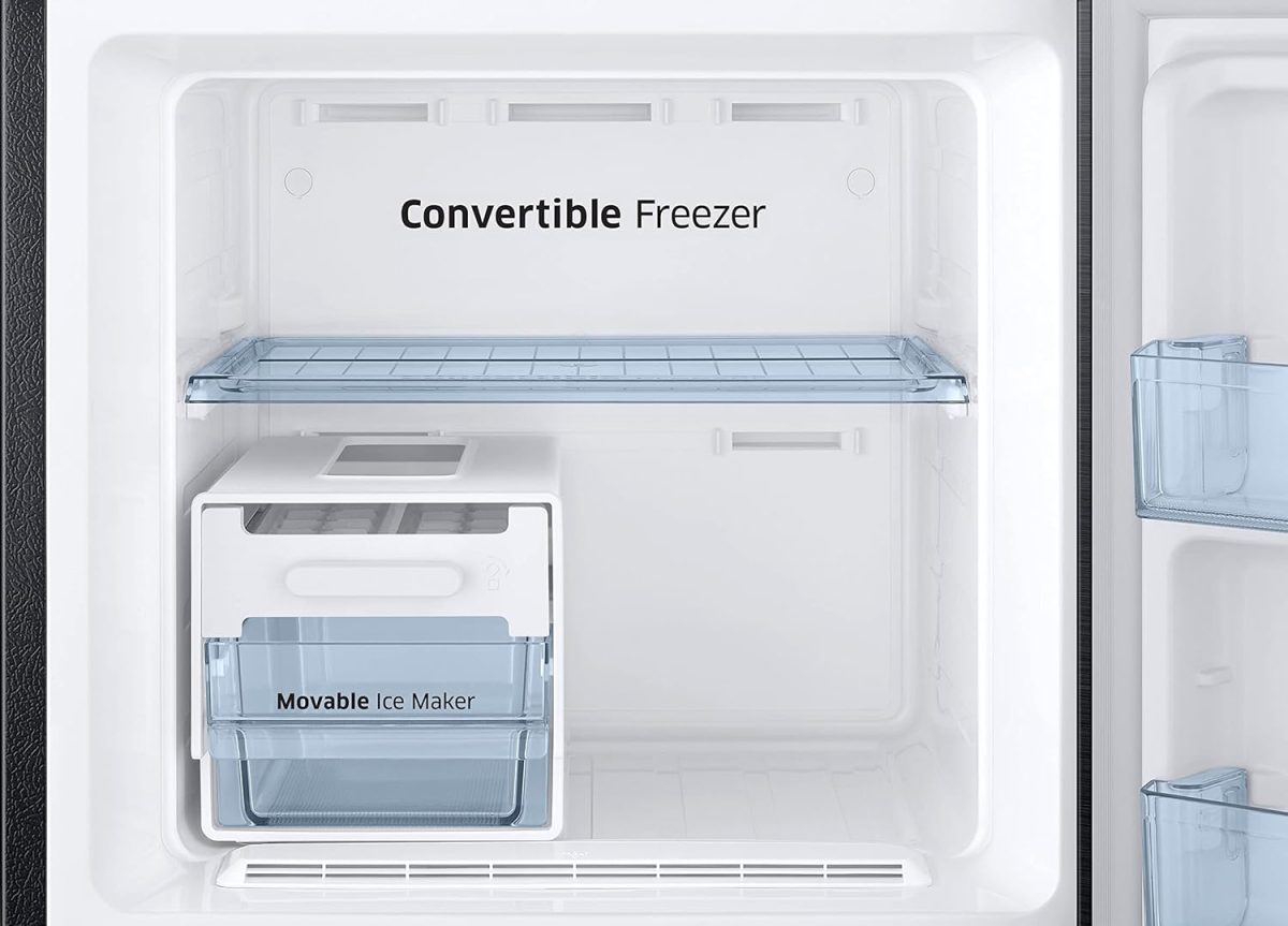 Samsung 236L 3 Star Convertible 3 In 1 Digital Inverter Frost-Free Double Door Refrigerator (RT28C3733BX/HL,Luxe Black) - Image 7