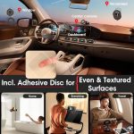 LiCB 360° Vaccum Magnetic Phones Holder, Magnetic Car Phone Mount, Hands-Free Suction Cup Phones Holder for Car/Gym/Mirror/Shower, Car Mount Compatible with All Mobile - Image 8