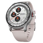 boAt Lunar Discovery w/ 1.39" (3.5 cm) HD Display, Turn-by-Turn Navigation, DIY Watch Face Studio, Bluetooth Calling, Emergency SOS, QR Tray, Smart Watch for Men & Women(Cherry Blossom)