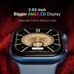 Fire-Boltt Brillia Smart Watch with 51.3mm (2.02 inch) AMOLED Display, Bluetooth Calling, SpO2, Heart Rate Monitoring, 120+ Sports Modes (Brillia, Blue) - Image 4