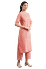 Aurelia Women's Viscose Regular Fit Regular Kurta - Image 4