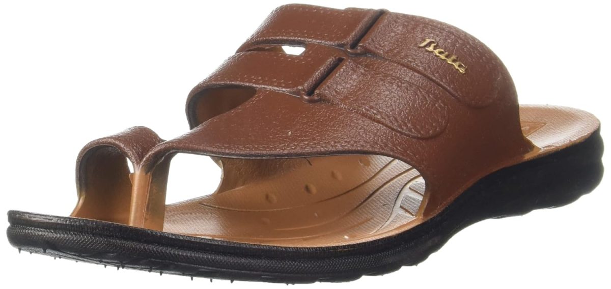 Sandak Bata Men's New Robin Casual Sandal(8724366_Dark Brown_9 Uk)