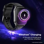 Fastrack Limitless FS2 Pro Smartwatch|1.96" Super AMOLED Arched Display with Functional Crown and Resolution of 410X502|Singlesync BT Calling|Nitrofast Charging|110+ Sports Modes|200+ Watchfaces,Teal - Image 4