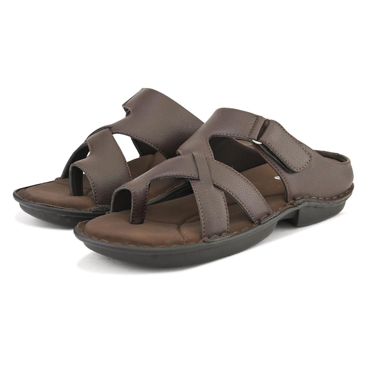Centrino Sandal for Men | Grip Insole for Stability | slippers for/sliders for men | mens sandals casual | sandals/slides for men |Modern Look with Straps | Comfortable Footwear (9264) - Image 3