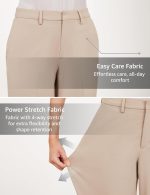Symbol Premium Women's 'Desk-to-Dinner' Wide Leg 4-Way Stretch Formal Trousers (Flexi-Waist | Easy Care) - Image 5