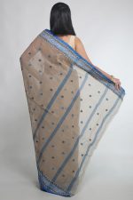 WoodenTant Women's Pure Cotton Tant Saree with Designer Border - Image 2