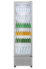 Haier HVC 505 GT5, 5 Star, Touch LED Visi Cooler Glass Door, Adjustable Shelves, Single Door Commercial Refrigerator (500 L, Grey)