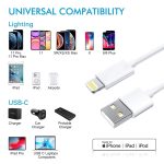 Sounce USB to Lightning 12A Fast iPhone Charging Cable Compatible for iPhone 14, 13, 12, 11, X, XS, XR, 8, 7, 6, 5, Plus Pro Max Mini iPad, Macbook, iMac, AirPods, 480Mbps Data Sync, 1.5 Meter Long - Image 6