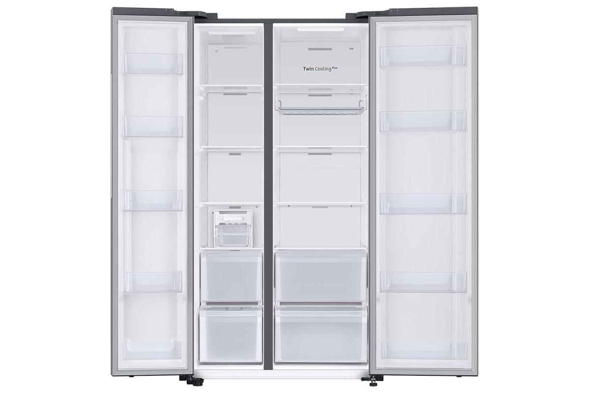 Samsung 653L WI-FI Enabled SmartThings Side By Side Inverter Refrigerator (RS76CG8113SLHL, EZ Clean Steel) - Image 4