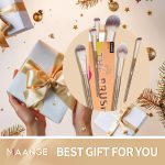 Makeup Brushes ,MAANGE 18 Pcs Professional Makeup Brushes Set Premium Synthetic Foundation Face Powder Blush Eye Shadows Travel Make Up Brushes with gift box - Image 7