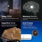 Voltas 1 Ton 3 Star, Fixed Speed Split AC (Copper, LED Display, Anti-dust Filter, SAC 123 Vectra Elegant, White) - Image 7