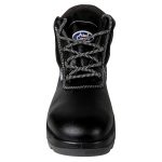Allen Cooper 1008 Hi-Ankle Safety Shoe, Size-9 UK, Black (Free Socks) - Image 6