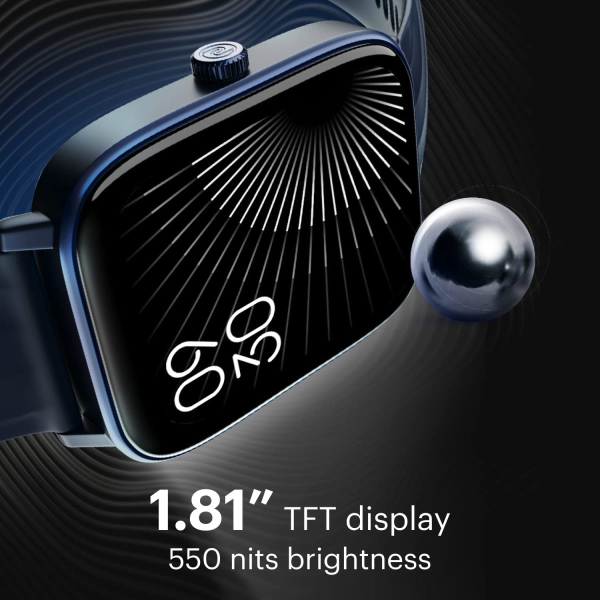 Noise Quad Call 1.81" Display, Bluetooth Calling Smart Watch, AI Voice Assistance, 160+Hrs Battery Life, Metallic Build, in-Built Games, 100 Sports Modes, 100+ Watch Faces (Deep Wine) - Image 2