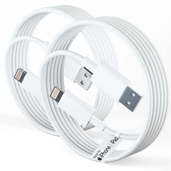 AILKIN USB to Lightning Cable 27W [MFi Certified + 2 Years Warranty*] Fast Charger iPhone Cable for iPhone 14/13/12/11/X/XS/XR/8/Plus, iPad Mini/Pro/Max, USB Type-A Power Delivery Cord (Pack of 1)