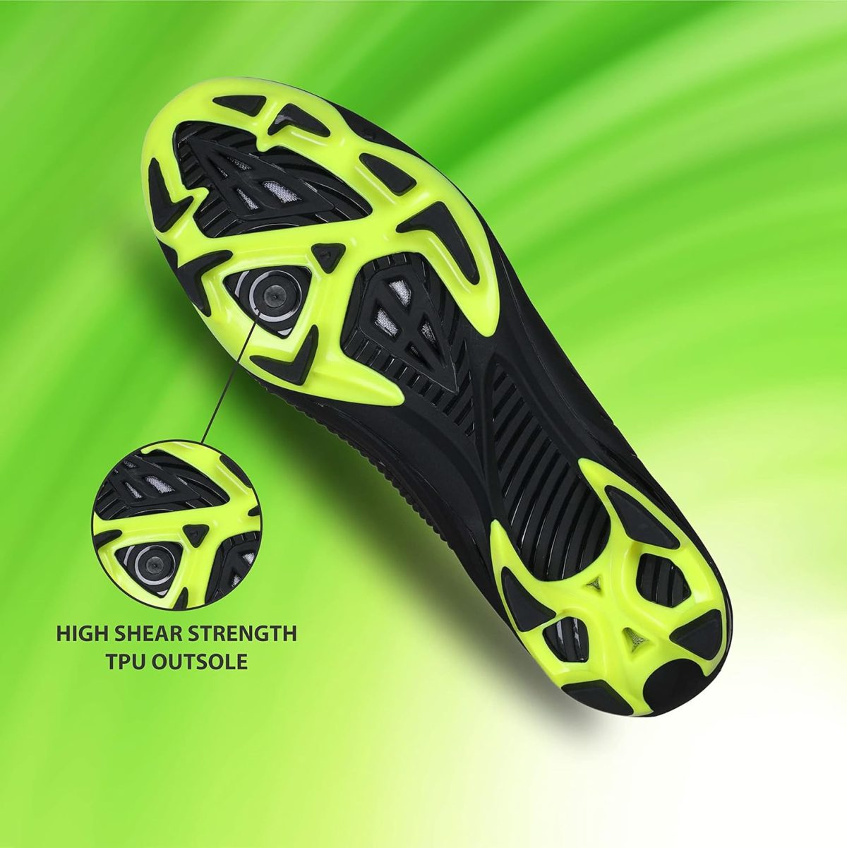 Nivia Dominator 2.0 Football Shoes for Mens | TPU Sole with Direct Injection Molding Technology | A Moulded Removable E.VA Sockliner | Pre-Molded TPU Light Weight Insole - Image 3