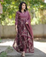 Alvami Women Printed Kurta and Pant Set with Dupatta - Image 3