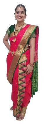 Luster Women's Art Silk Ready to Wear Saree With Blouse Piece - Image 2
