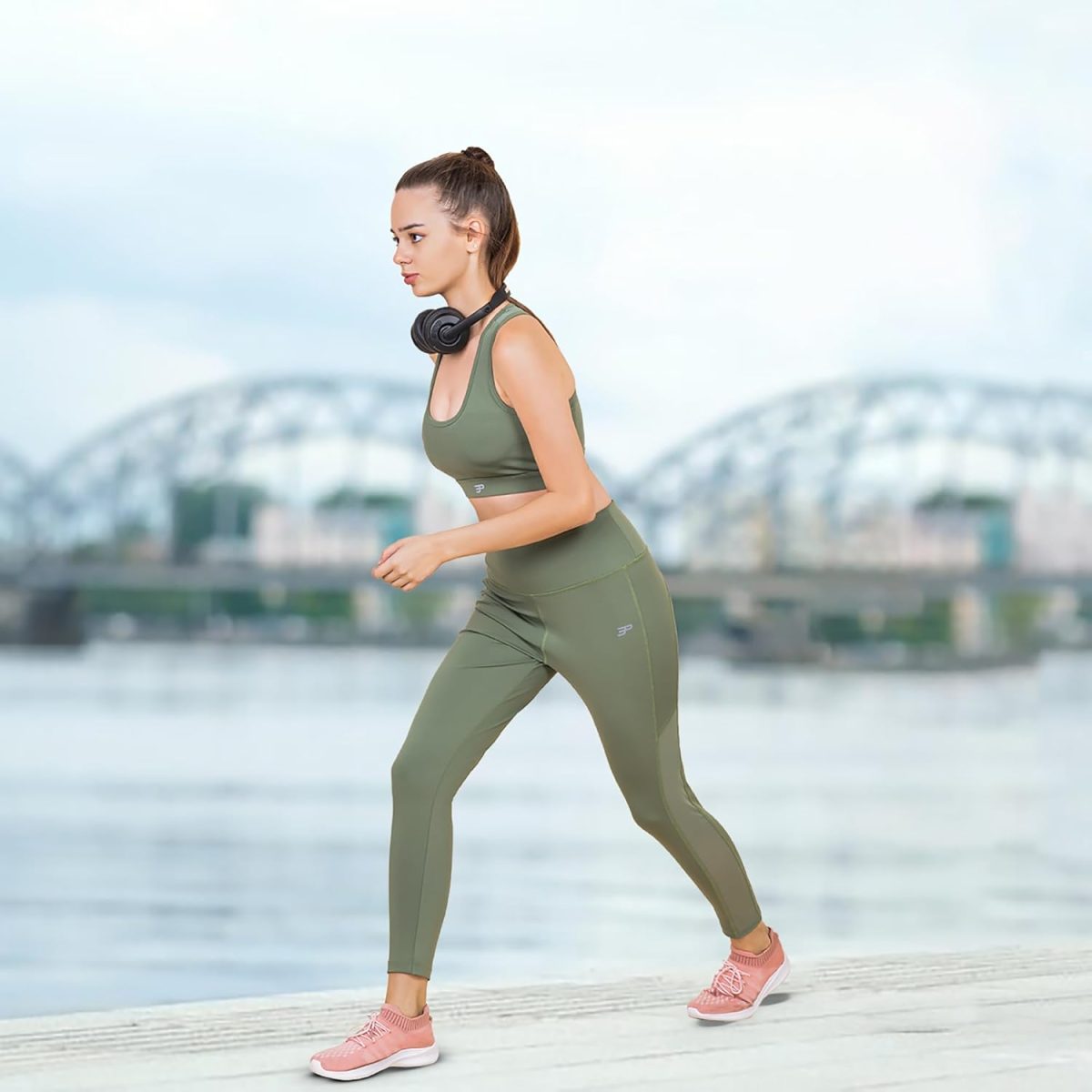 3rd Planet Soft Sports Bra, Full Coverage, & Removable Pads, Ultra Stretchable Polyester Bra for Women & Girls, Ideal for Athletics, Yoga, Gym & Workout - Image 7