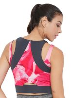 Clovia Women's Padded Wirefree Medium Impact Full Cup Sports Bra - Image 4