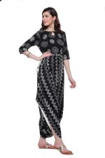Divena Women's Cotton Dhoti Kurta - Image 2