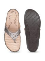 Scholl womens Liza Thong Fashion Slippers - Image 4