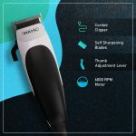 Wahl 9243-4724 Corded Home Cut Complete Hair Cutting Clipper; 10 Cutting Lengths;Thumb Adjustable Taper; Black - Image 4