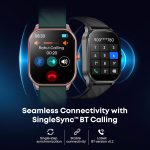 Fastrack Limitless FS2 Pro Smartwatch|1.96" Super AMOLED Arched Display with Functional Crown and Resolution of 410X502|Singlesync BT Calling|Nitrofast Charging|110+ Sports Modes|200+ Watchfaces,Teal - Image 3