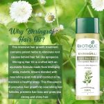 Biotique Bio Bhringraj Therapeutic Hair Oil for Falling Hair | Intensive Hair Regrowth Treatment | Nourishing Hair Follicles| Strong and Shiny Hair| For All Skin Types| 200m - Image 7