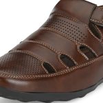 Centrino Men's Fisherman Sandals with Cushioned Insocks, Hook & Loop Strap, Trendy and Sporty Design, Premium Upper, Closed Sandal - For Spring Summer Travelling, Walking (2340) - Image 7